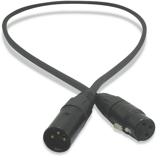 Lex Products Pro Audio Male to Female XLR Microphone Cable (15')
