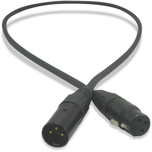 Lex Products Pro Audio Male to Female XLR Microphone Cable (25')