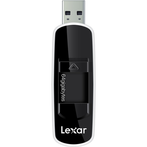 Lexar 64GB JumpDrive S70 USB Flash Drive (Black) LJDS7064GABNL