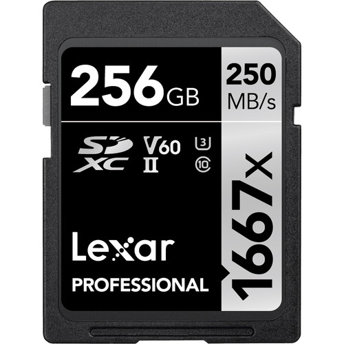LEXAR PROFESSIONAL SDXC MEMORY CARD, 166