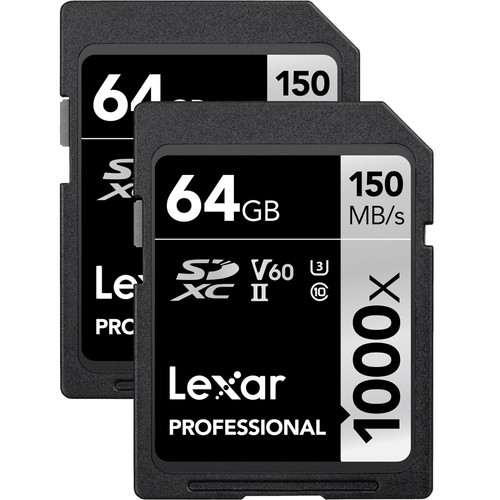 Карта памяти lexar professional