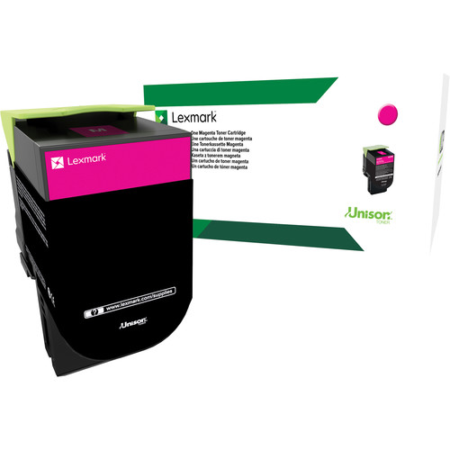 Lexmark 701HM Magenta High-Yield Return Program Toner Cartridge for Select CS310 CS410 & CS510 Color Laser Printers