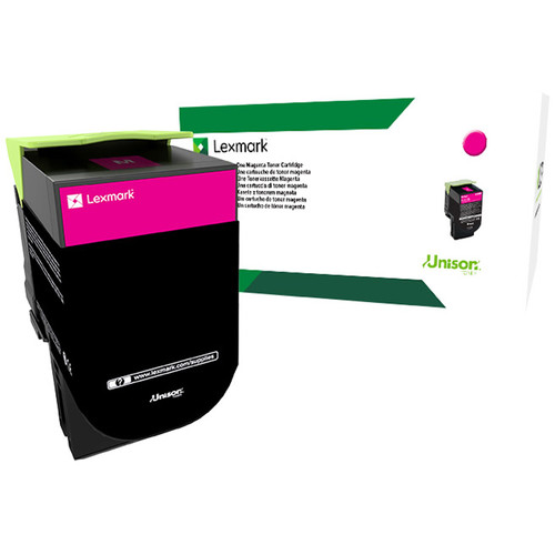 Lexmark CS/CX 317 417 & 517 Magenta Return Program Toner Cartridge for Select Color Laser Printers