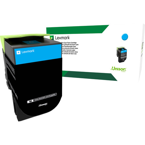 Lexmark CS/CX 417 517 Cyan High-Yield Return Program Toner Cartridge