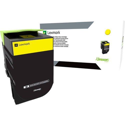 Lexmark CS/CX 417 517 Yellow High-Yield Return Program Toner Cartridge