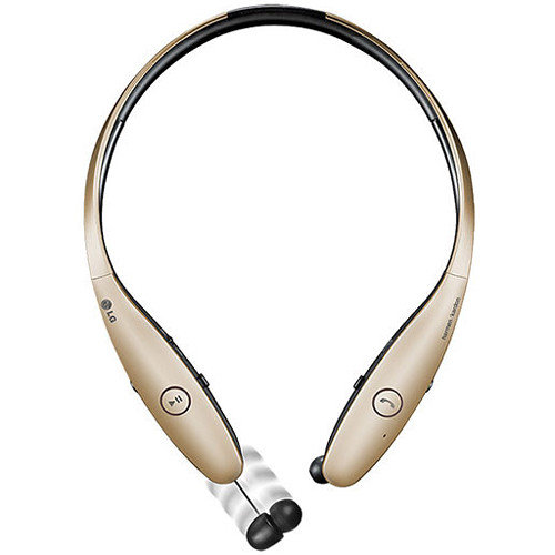 LG HBS-900 Tone Infinim Bluetooth Stereo Headset HBS-900.ACUSGDI LGHBS-900 Tone Infinim Bluetooth Stereo Headset (Gold)