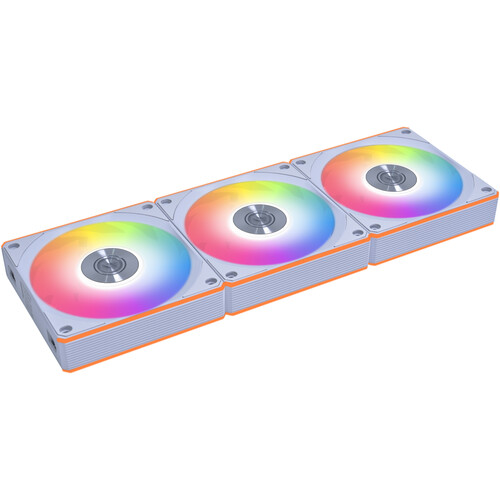 Lian Li 120mm UNI FAN TL Wireless RGB Reverse Blade Case Fan (White 3-Pack)