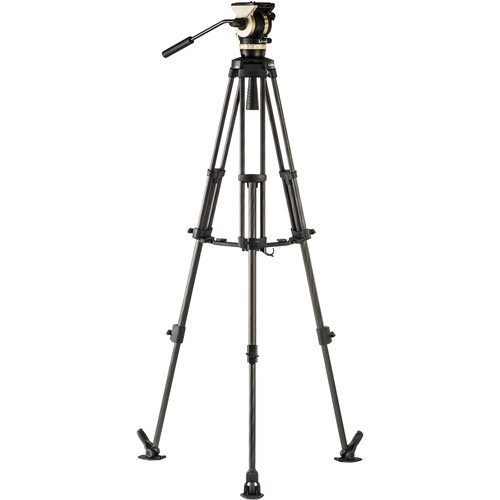 Libec NX-100MC Carbon Fiber Tripod System with NH10 Head Mid-Spreader Feet & Carry Case