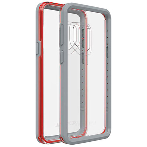 Lifeproof SLAM Series DROPPROOF Case for Samsung Galaxy S9 ONLY - Retail Packaging - Lava Chaser (Gray/RED)