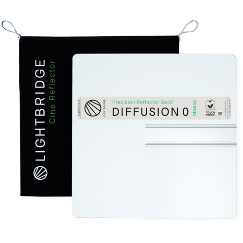 Lightbridge Diffusion #0 Gray C-Reflector with Sleeve (Gen 2 19.7 x 19.7