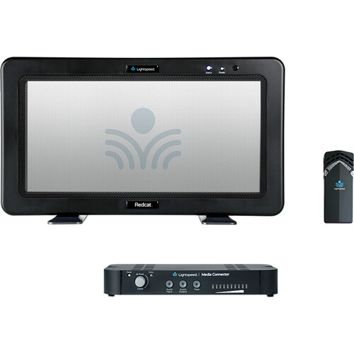 Lightspeed Redcat All-In-One Instructional Audio System with Flexmike and Media Connector