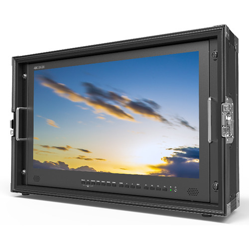 4x4K HDMI+V Mount+Carry-on Suitcase LILLIPUT BM280-6G Broadcast Ultra-HD Monitor 6G-SDI Loop