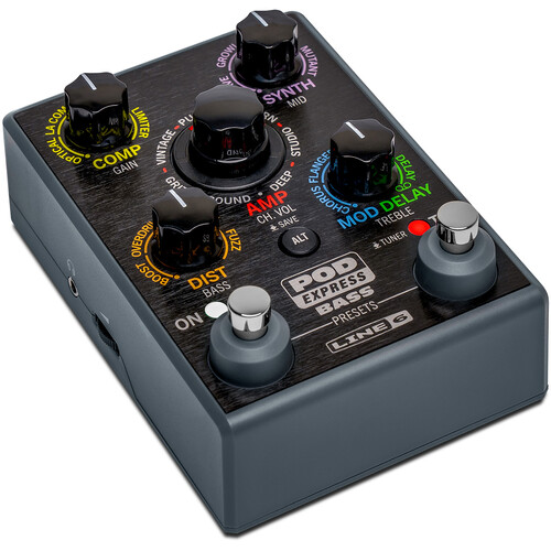 Line 6 POD Express Bass Amplifier Modeler and FX Processor Pedal