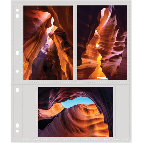 Lineco Polypropylene Photo Album Pages (4 x 6