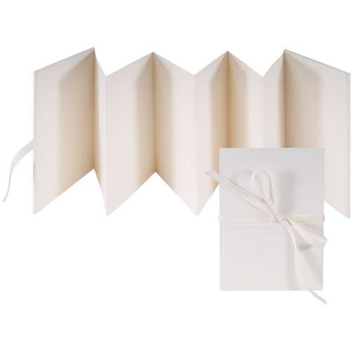 Lineco Accordion Album Kit with Ivory Pages and Blank Cover