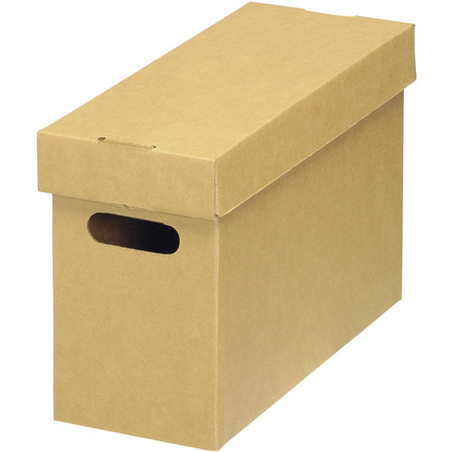 Lineco Ready-To-Assemble Corrugated Bulk Storage Cartons (Tan/Kraft 25-Pack)