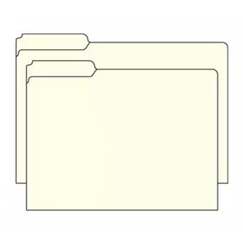 Lineco Letter Size Archival File Folders (Third Cut 9.5
