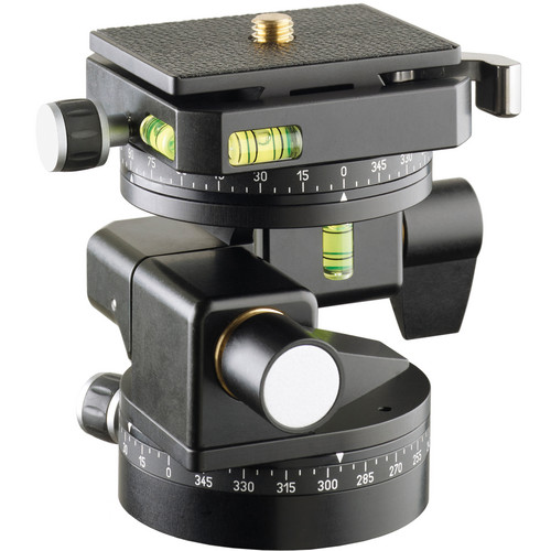 Linhof 3D Leveling Head II with Quickfix I Adapter