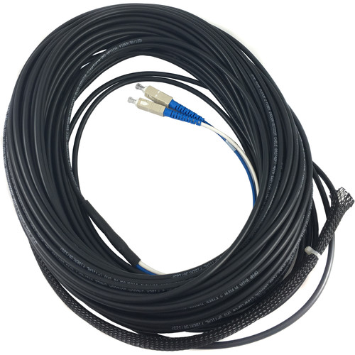 Link Bridge 6-Strand Jacket OM3 50um Multimode Tactical Fiber Cable (100')