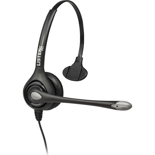 Listen Technologies La 452 On Ear Headset With Boom Mic La 452 3424