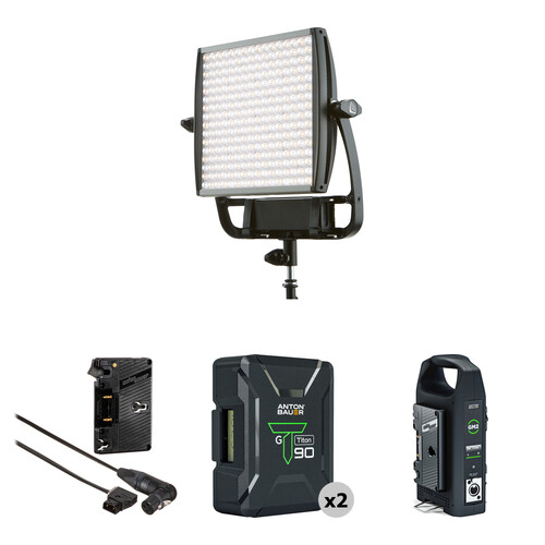 Litepanels Astra 6X Bi-Color LED Light Panel (Gold&nbspMount Kit)