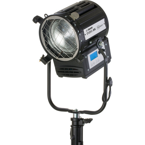 Litepanels Studio X4 Bi-Color LED Fresnel Light (Standard Yoke US Power Cable)