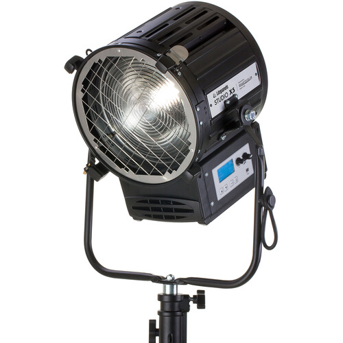 Litepanels Studio X5 Bi-Color LED Fresnel Light (Standard Yoke US Power Cable)