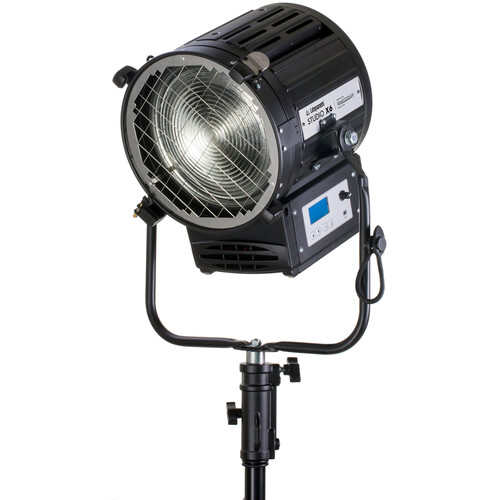 Litepanels Studio X6 Daylight LED Fresnel Light (Standard Yoke US Power Cable)