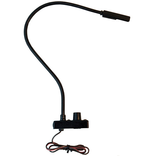 Littlite LIT-CC-TB12-LED 12 in. Lampset Top Mount Gooseneck & Bottom Mount Cord with Power Supply