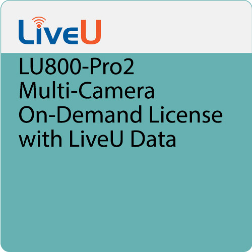 LiveU LU800-PRO2 Multi-Camera Daily License + 25GB (Requires LiveU Data Plan)