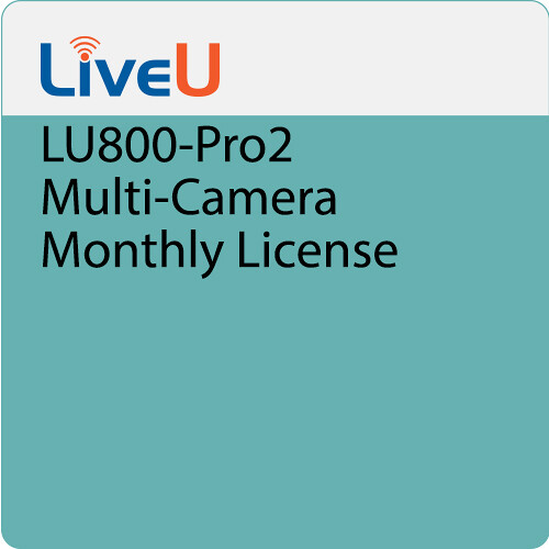 LiveU LU800-PRO2 Multi-Camera Monthly License