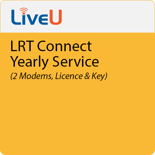 LiveU LRT Connect Yearly Service (2 Modems Licence & Key)