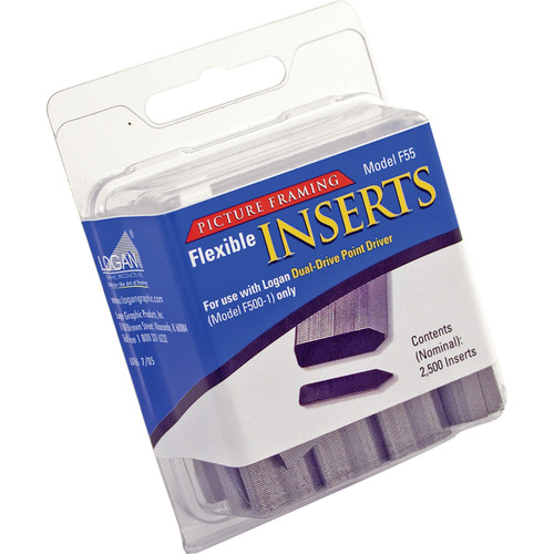 Logan Graphic Products Flexible Point Strips (Large Pack 2500 Inserts)