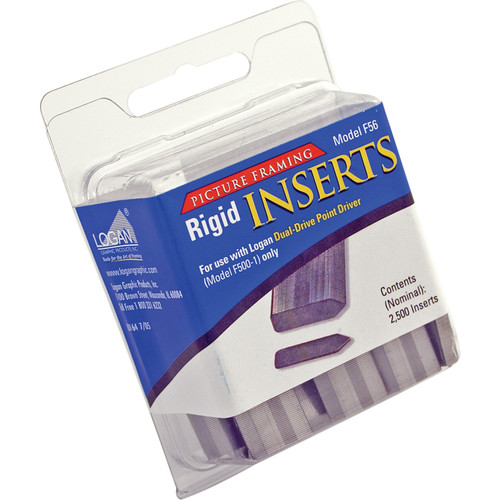 Logan Graphic Products Rigid Point Strips (Large Pack 2500 Inserts)