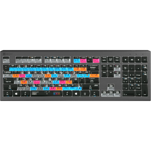 Logickeyboard ASTRA 2 Backlit Keyboard for Adobe Graphic Designer (Mac US English)