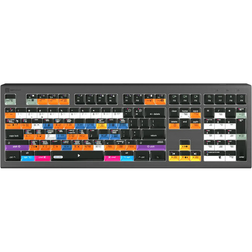 Logickeyboard ASTRA 2 Backlit Keyboard for Blender 3D (Mac US English)