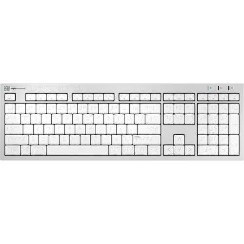 Logickeyboard Braille ALBA Keyboard (Mac US English)
