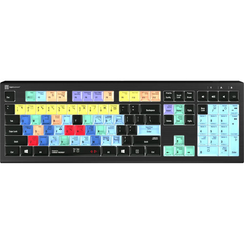 Logickeyboard ASTRA 2 Backlit Keyboard for Steinberg Cubase & Nuendo (Windows US English)