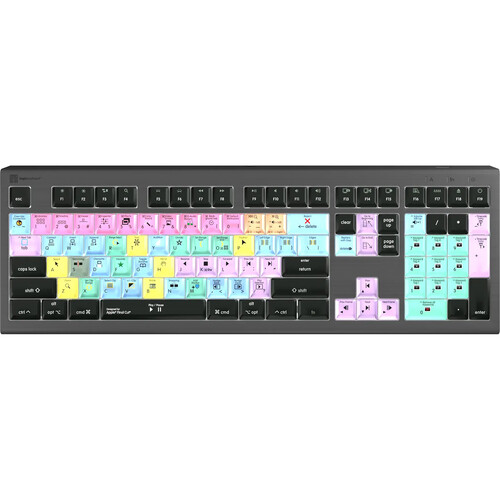 Logickeyboard ASTRA 2 Backlit Keyboard for Apple Final Cut Pro X (Mac US English)