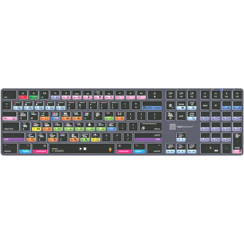 Logickeyboard TITAN FL Studio Wireless Keyboard for Mac