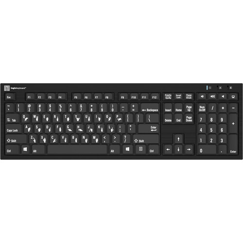 Logickeyboard Hand Sign Keyboard (Windows/Mac US English)