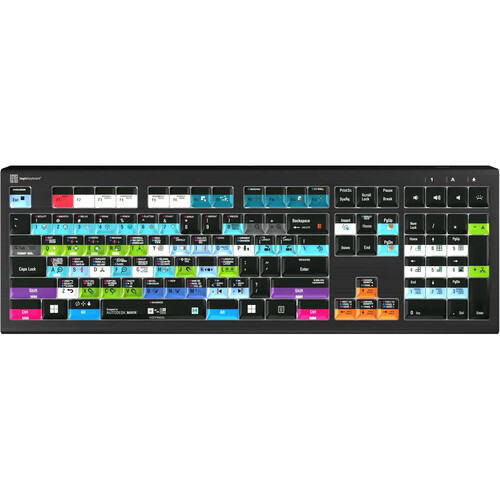 Logickeyboard ASTRA 2 Backlit Keyboard for Maya 3D (Windows US English)