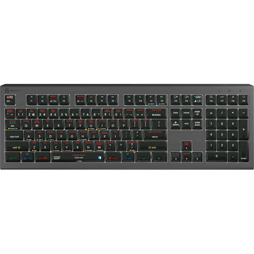 Logickeyboard ASTRA 2 Shortcut Keyboard (Mac US English)