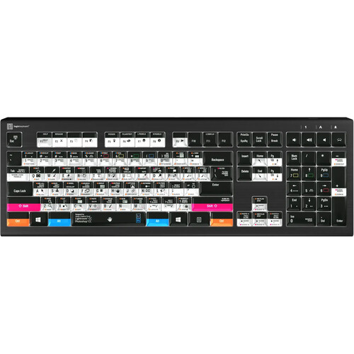 Logickeyboard Adobe Photographer ASTRA 2 Backlit Keyboard (Mac US English)