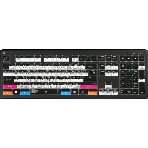Logickeyboard Adobe Photographer ASTRA 2 Backlit Keyboard (Windows US English)