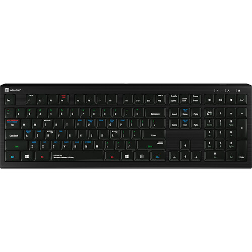 Logickeyboard ASTRA 2 Windows Shortcut Keyboard (US English)