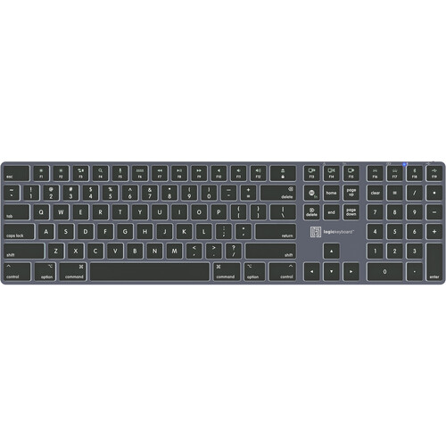 Logickeyboard TITAN Wireless Backlit Keyboard for Mac