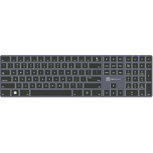 Logickeyboard TITAN Wireless Backlit Keyboard (Windows US English)