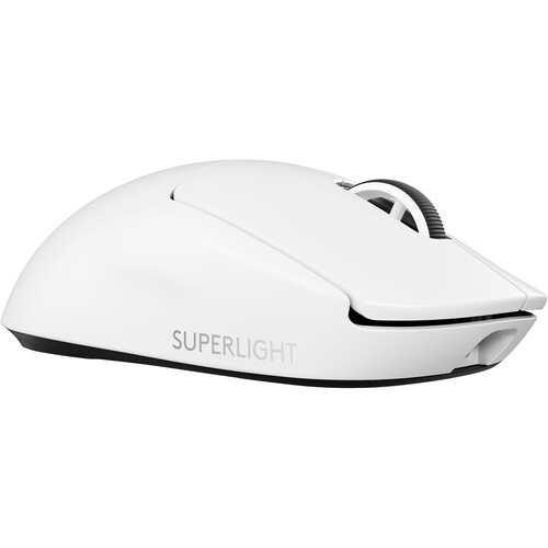 Logitech G PRO X SUPERLIGHT 2 LIGHTSPEED Wireless Gaming Mouse (White)