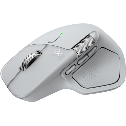 Logitech MX Master 4 Wireless Mouse (Pale Gray)